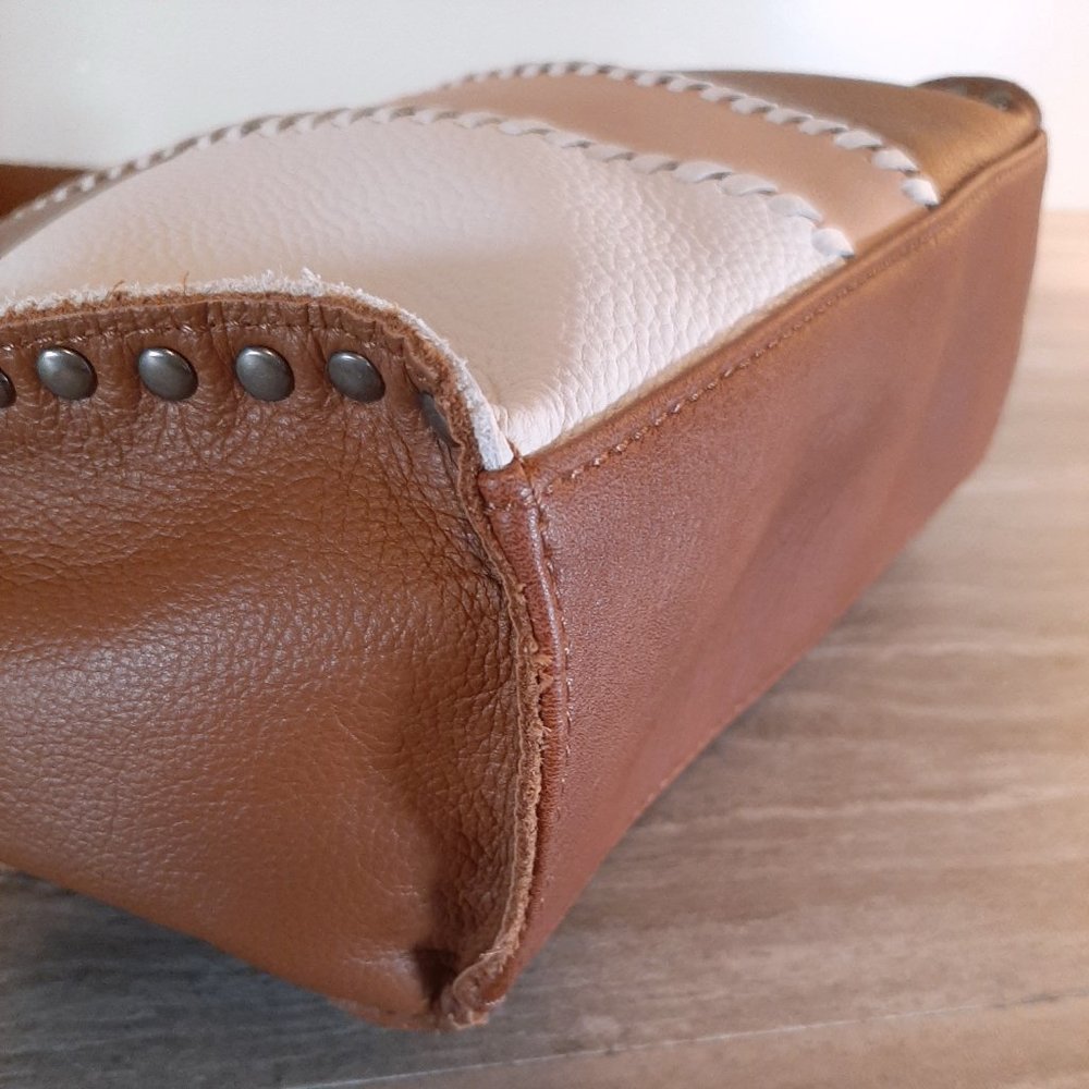 The Sak Silverlake Leather Patchwork Studded Cros… - image 5